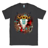 Smoke bullskull christmas Classic Tee - JahusDesignShop