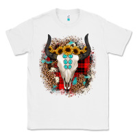White bullskull christmas Classic Tee - JahusDesignShop