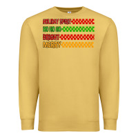 Antique Gold holiday spirit hohoho bright merry Premium Sweatshirt - MaliasSmallBusiness