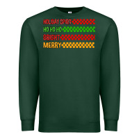 Sports Green holiday spirit hohoho bright merry Premium Sweatshirt - MaliasSmallBusiness