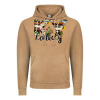 Vintage Camel kentucky state cowhide serape cactus Vintage Hoodie - RanaPortraitStore