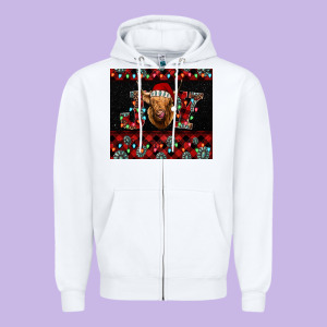 Highland Cow Joy Christmas Tumbler Zipper Hoodie Designed By Jasminsmagicworld