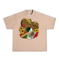 Burro mexico heart and sunflower Urban Heavy Tee - HRA Design Shop