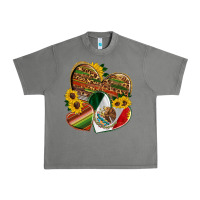 Tornado mexico heart and sunflower Urban Heavy Tee - HRA Design Shop