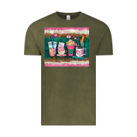 Vintage Olive teacher coffee cups Vintage Tee - AdoDesignShop