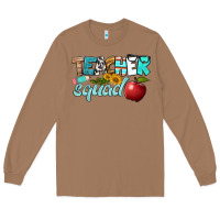 Toasted Coconut teacher squad Long Sleeve Tee - BundleAndBundleShop