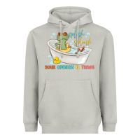 Moon Dust splash splash your opinion is trash Heavyweight Hoodie - MaliasSmallBusiness