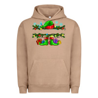 Pigment Burro custom name christmas elf Urban Hoodie - texasbilliewilder