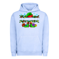 Pigment Grape Ice custom name christmas elf Urban Hoodie - texasbilliewilder