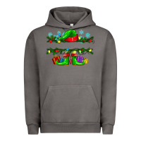 Pigment Tornado custom name christmas elf Urban Hoodie - texasbilliewilder