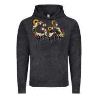 Vintage Black georgia state cowhide serape cactus Vintage Hoodie - RanaPortraitStore