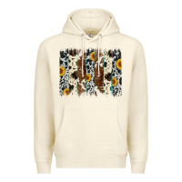 Sandshell sunflower cowhide brush stroke Premium Hoodie - Artiststas