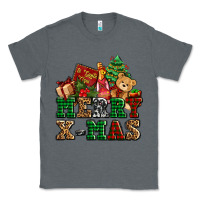 Charcoal Heather merry xmas with christmas Classic Tee - AdoDesignShop