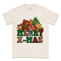 Natural merry xmas with christmas Classic Tee - AdoDesignShop