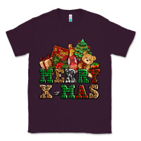 Plum merry xmas with christmas Classic Tee - AdoDesignShop