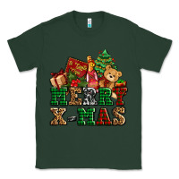 Sports Green merry xmas with christmas Classic Tee - AdoDesignShop