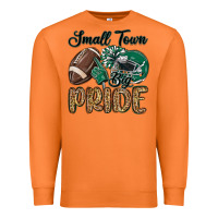 Carrot small town big pride green Premium Sweatshirt - MaliasSmallBusiness