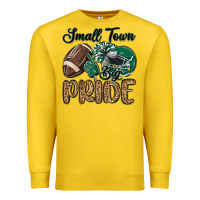 Lemon small town big pride green Premium Sweatshirt - MaliasSmallBusiness