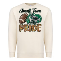 Sandshell small town big pride green Premium Sweatshirt - MaliasSmallBusiness