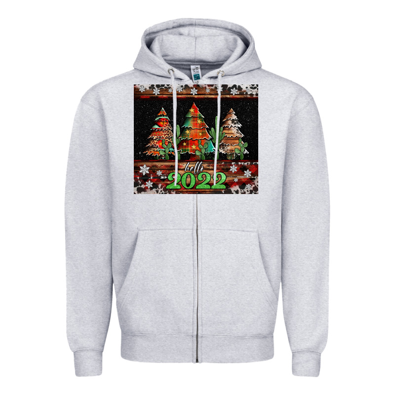 Hello 2022 Tumbler Zipper Hoodie by Jasminsmagicworld | Teevron