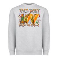 Heather Grey taco bout 100 days of school Heavyweight Sweatshirt - RacoonDesign