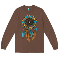 Chestnut dreamer catcher sunflower Long Sleeve Tee - JahusDesignShop