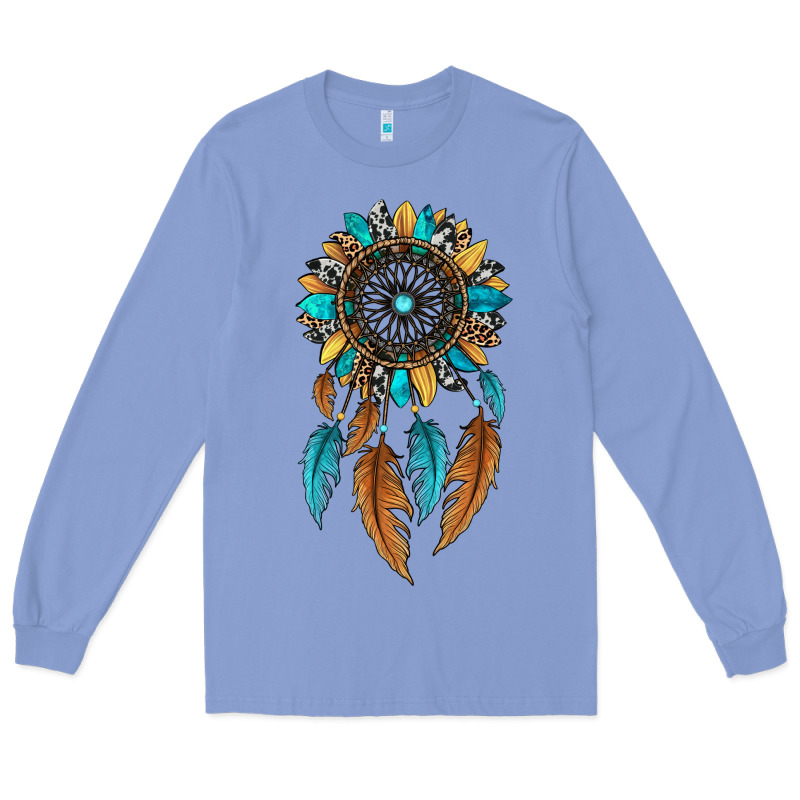 Dreamer Catcher Sunflower Long Sleeve Tee by JahusDesignShop | Teevron