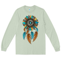 Matcha dreamer catcher sunflower Long Sleeve Tee - JahusDesignShop