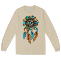 Mushroom dreamer catcher sunflower Long Sleeve Tee - JahusDesignShop
