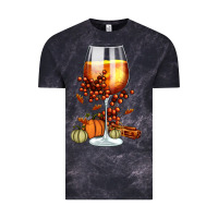 Cloud Black Thanksgiving Fall Vintage Tee - FaDigitalArtStudio