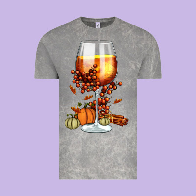 Thanksgiving Fall Vintage Tee Designed By Fadigitalartstudio