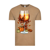 Vintage Coffee Thanksgiving Fall Vintage Tee - FaDigitalArtStudio