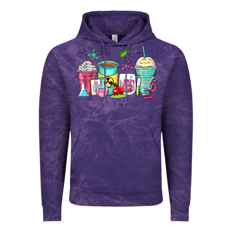 Science Teacher Coffee Cups Vintage Hoodie by Zillion Design Studio | Teevron