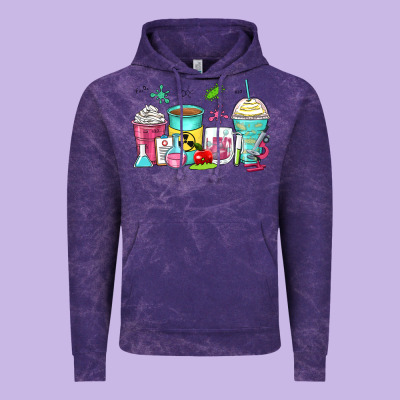 Science Teacher Coffee Cups Vintage Hoodie Designed By Zillion Design Studio