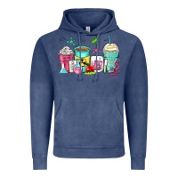 Vintage Denim science teacher coffee cups Vintage Hoodie - Zillion Design Studio