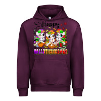 Mauve Wine happy hallothanksmas unicorns Urban Hoodie - texasbilliewilder