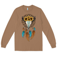 Toasted Coconut dreamer catcher bull skull Long Sleeve Tee - JahusDesignShop