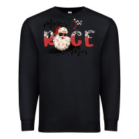 Black merry race mas Premium Sweatshirt - MaliasSmallBusiness