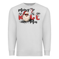 Dove Grey merry race mas Premium Sweatshirt - MaliasSmallBusiness