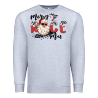 Heather Grey merry race mas Premium Sweatshirt - MaliasSmallBusiness