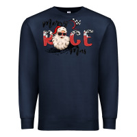 Navy merry race mas Premium Sweatshirt - MaliasSmallBusiness