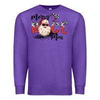 Purple merry race mas Premium Sweatshirt - MaliasSmallBusiness
