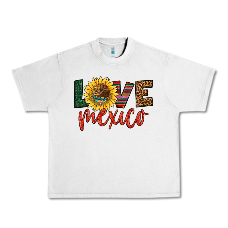 Love Mexico Urban Heavy Tee by HRA Design Shop | Teevron