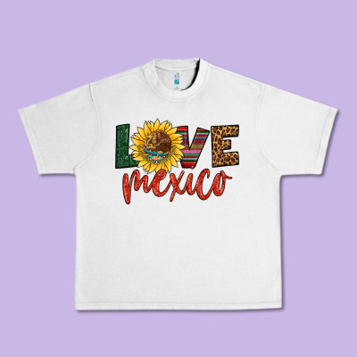 Love Mexico Urban Heavy Tee Designed By Hra Design Shop