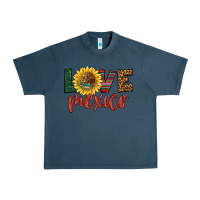 Midnight Navy love mexico Urban Heavy Tee - HRA Design Shop