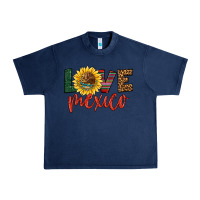 Navy love mexico Urban Heavy Tee - HRA Design Shop