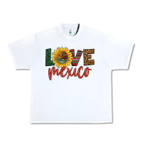 White love mexico Urban Heavy Tee - HRA Design Shop