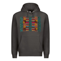 Smoke sunflower serape brush stroke Premium Hoodie - Artiststas