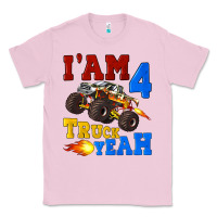 Bubblegum Pink i'am four truck yeah Classic Tee - Artiststas