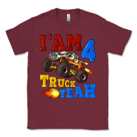 Burgundy i'am four truck yeah Classic Tee - Artiststas